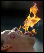  Fire Eating during a... 